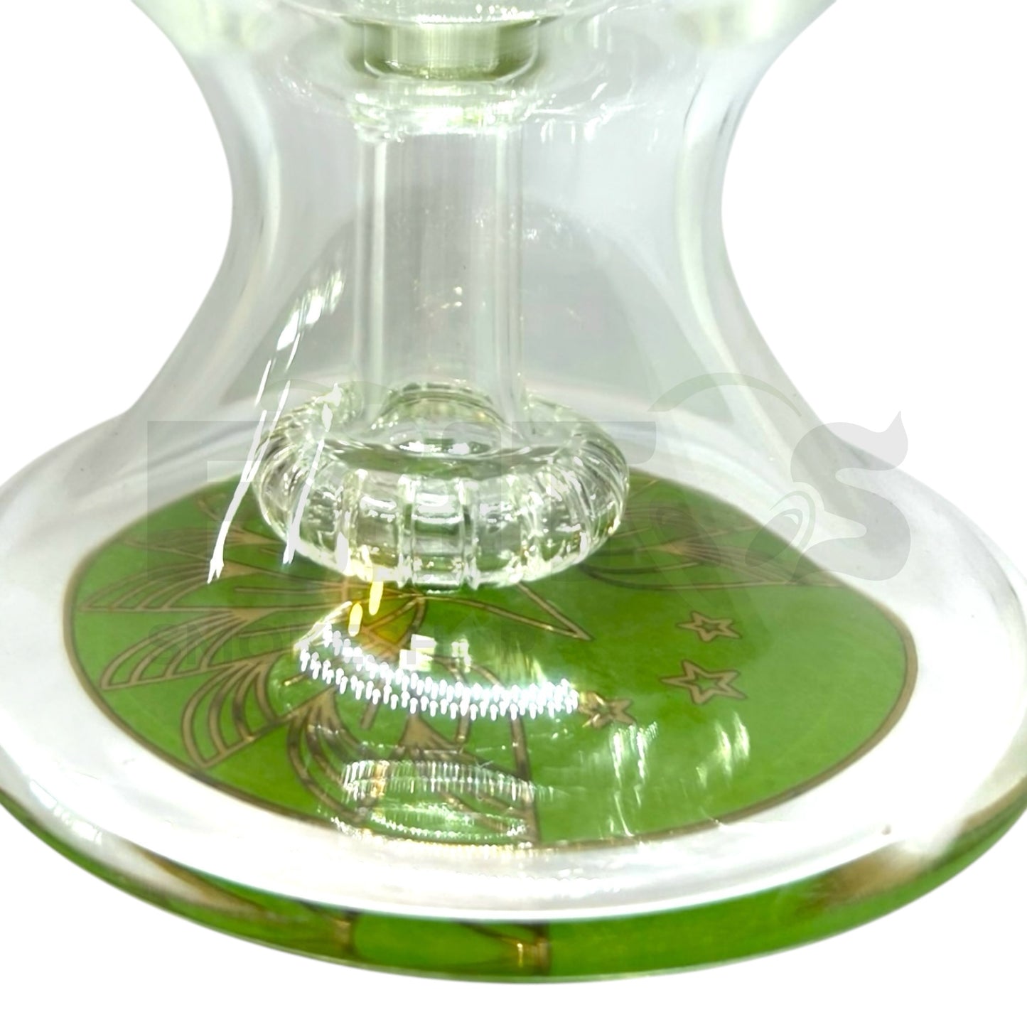 Bong Double Layer Phoenix Star 15cm Premium
