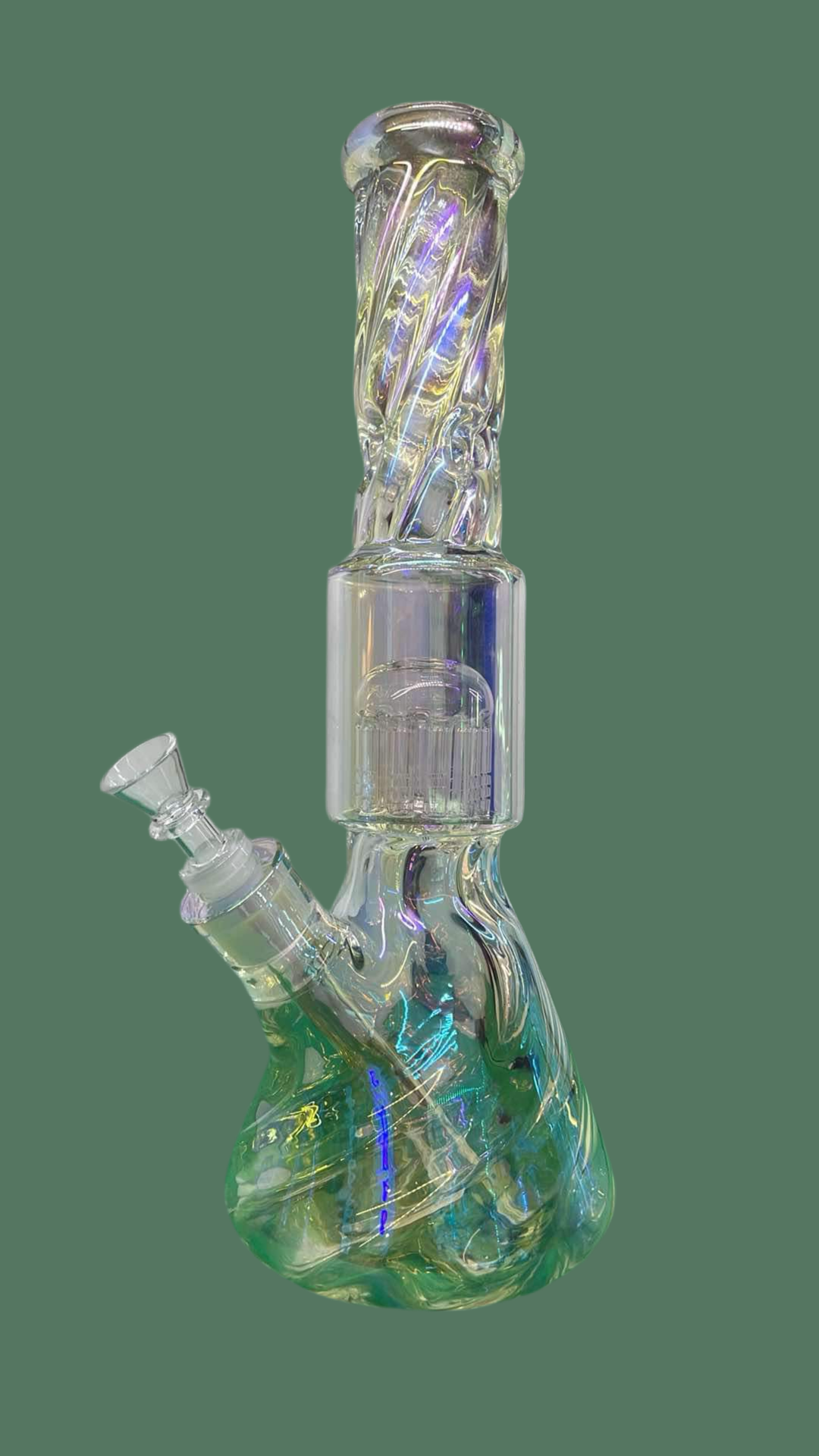 Bong Holographic Rainbow 14" 9Mm