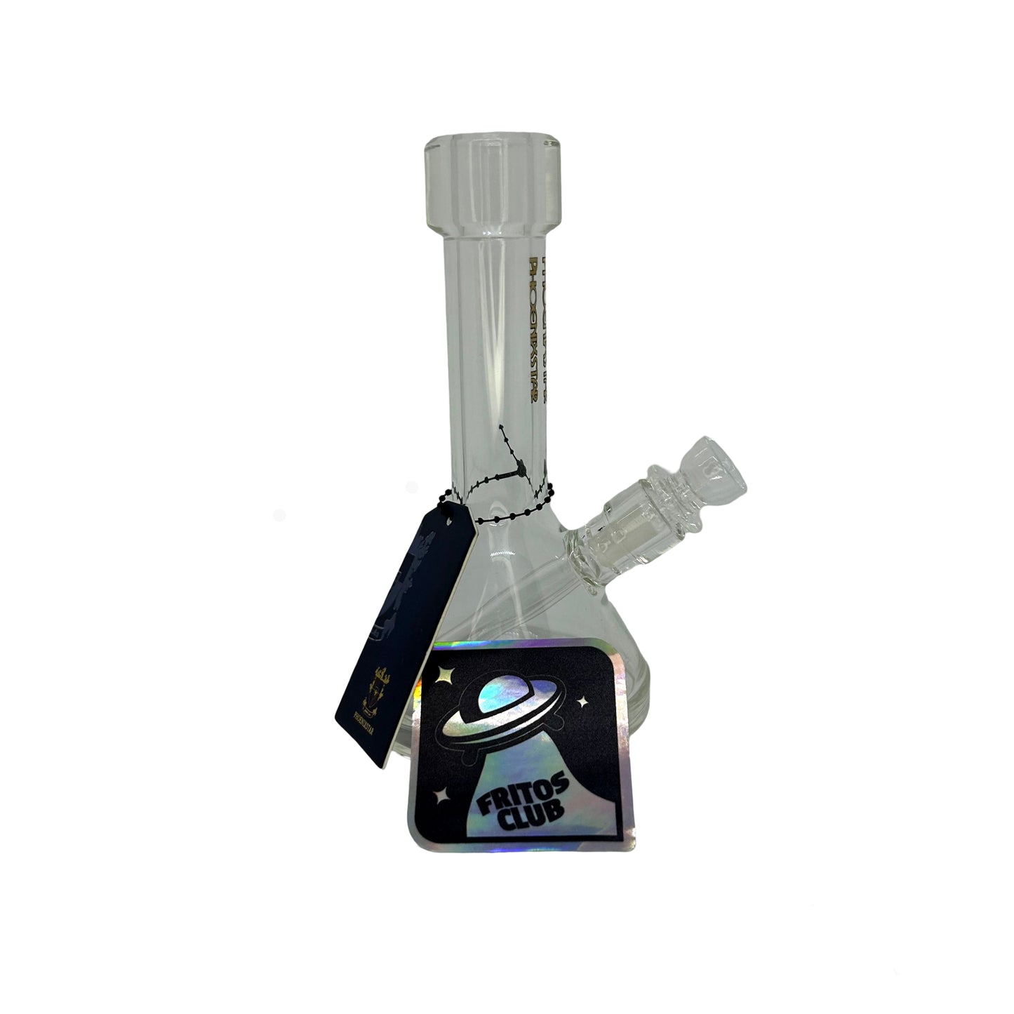 Bong Phoenix Star 6" Heavy Base 9MM - Fritos Club Smoke Shop