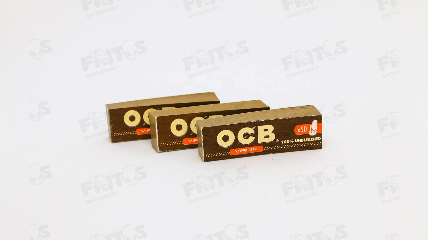 Filtros OCB Virgin Tips c/50 pz - Fritos Club Smoke Shop