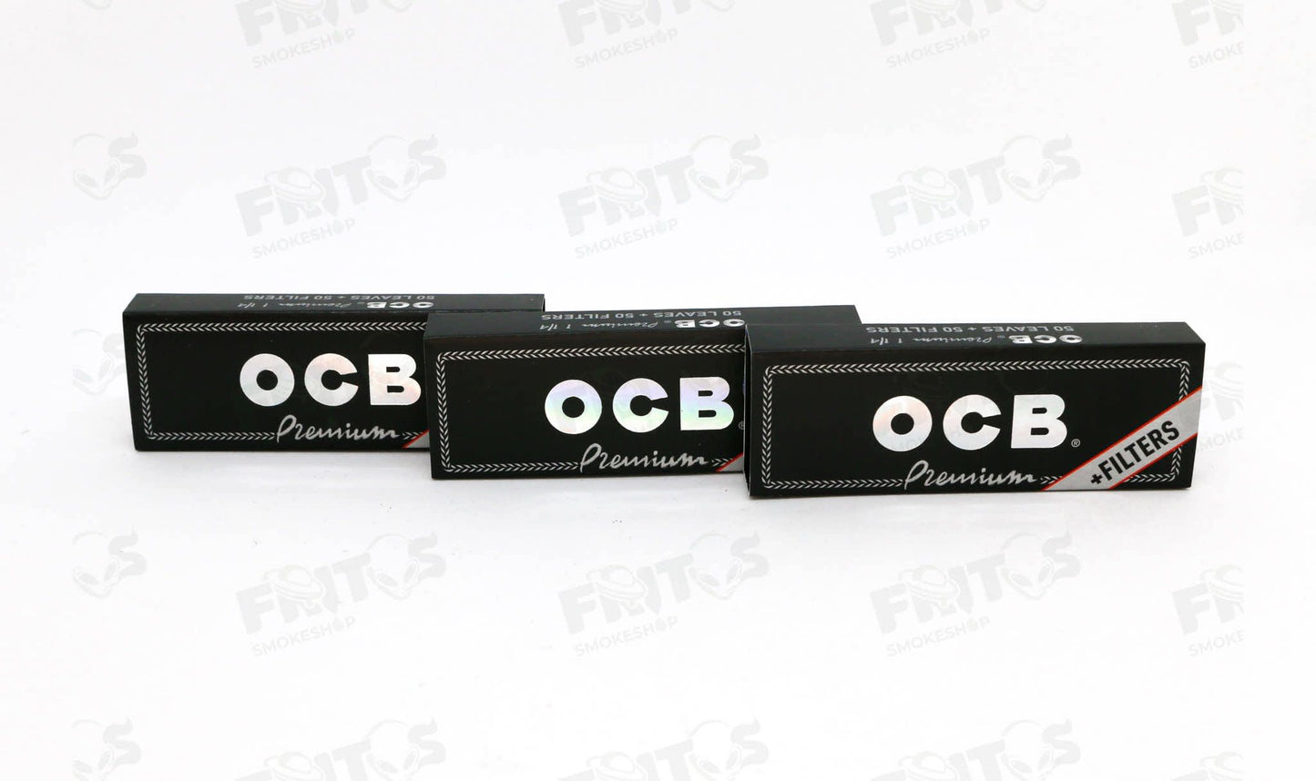 OCB Premium 1¼ 50 hojas + Filtros - Fritos Club Smoke Shop