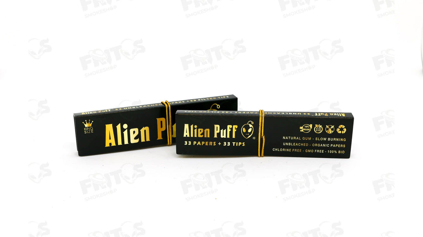 Alien Puff King Size 33 hojas + Filtros - Fritos Club Smoke Shop