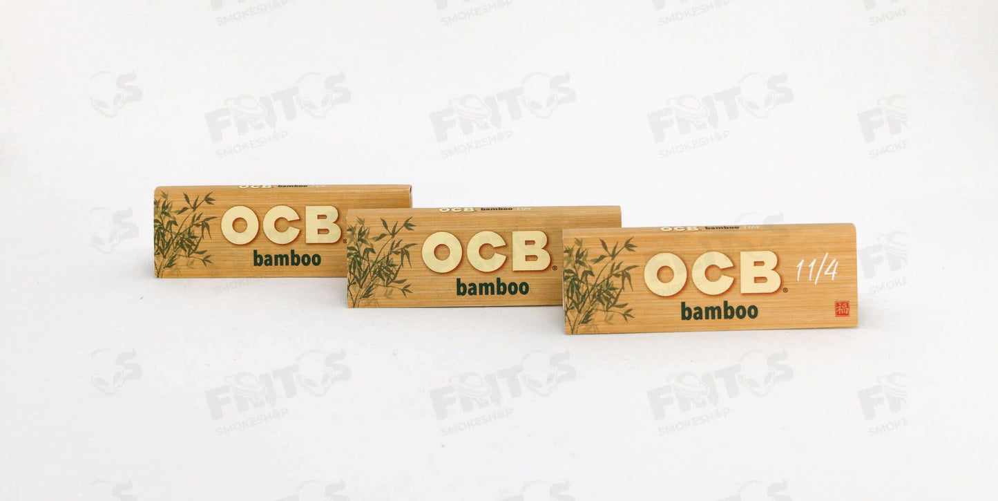 OCB Bamboo 1¼ 50 hojas - Fritos Club Smoke Shop