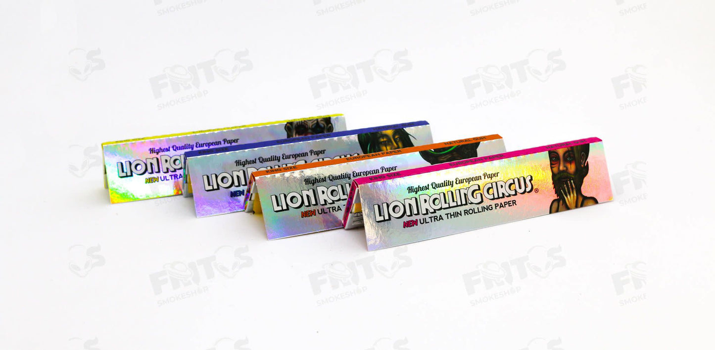 Lion Rolling Circus King Size Ultra Thin 50 hojas - Fritos Club Smoke Shop