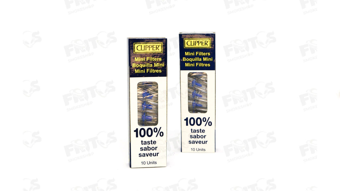 Clipper Mini Boquillas 10 pzas - Fritos Club Smoke Shop