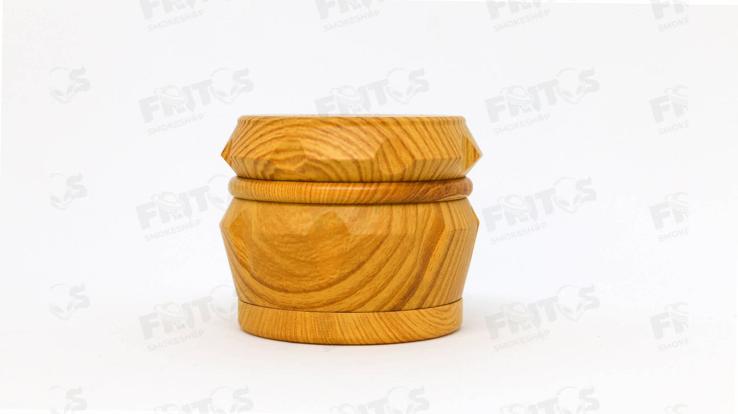 Grinder Bamboo 3 Niveles - Fritos Club Smoke Shop