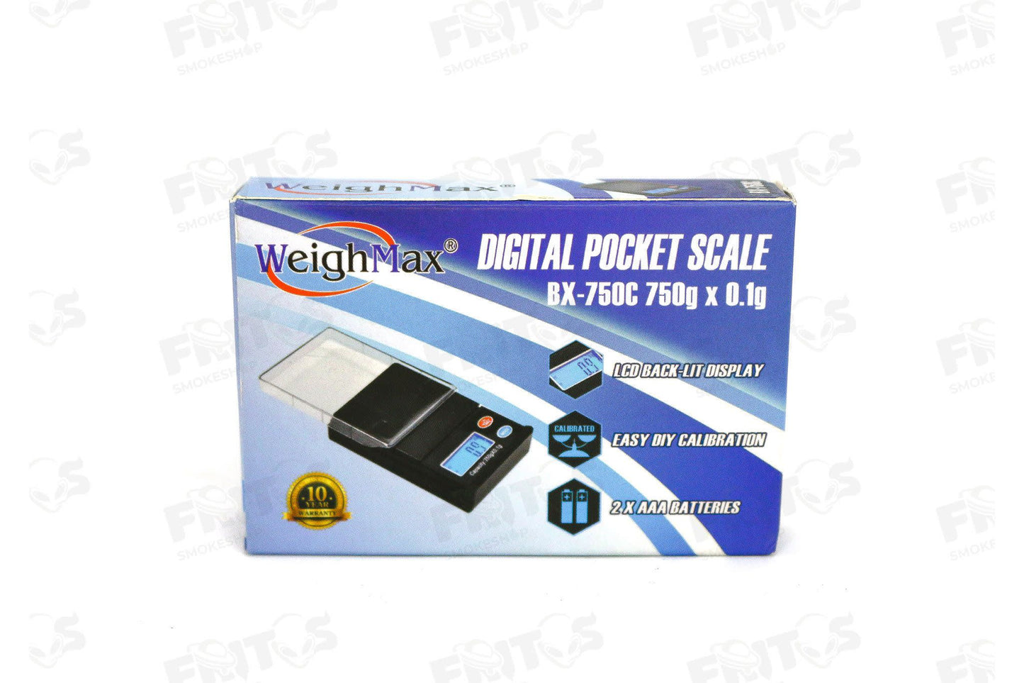 Báscula gramera WeighMax BX750C - Fritos Club Smoke Shop
