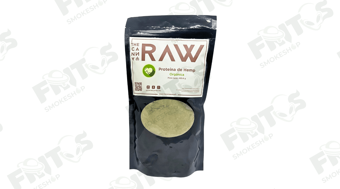 Proteína de Hemp 453.6 gr Canna Raw - Fritos Club Smoke Shop
