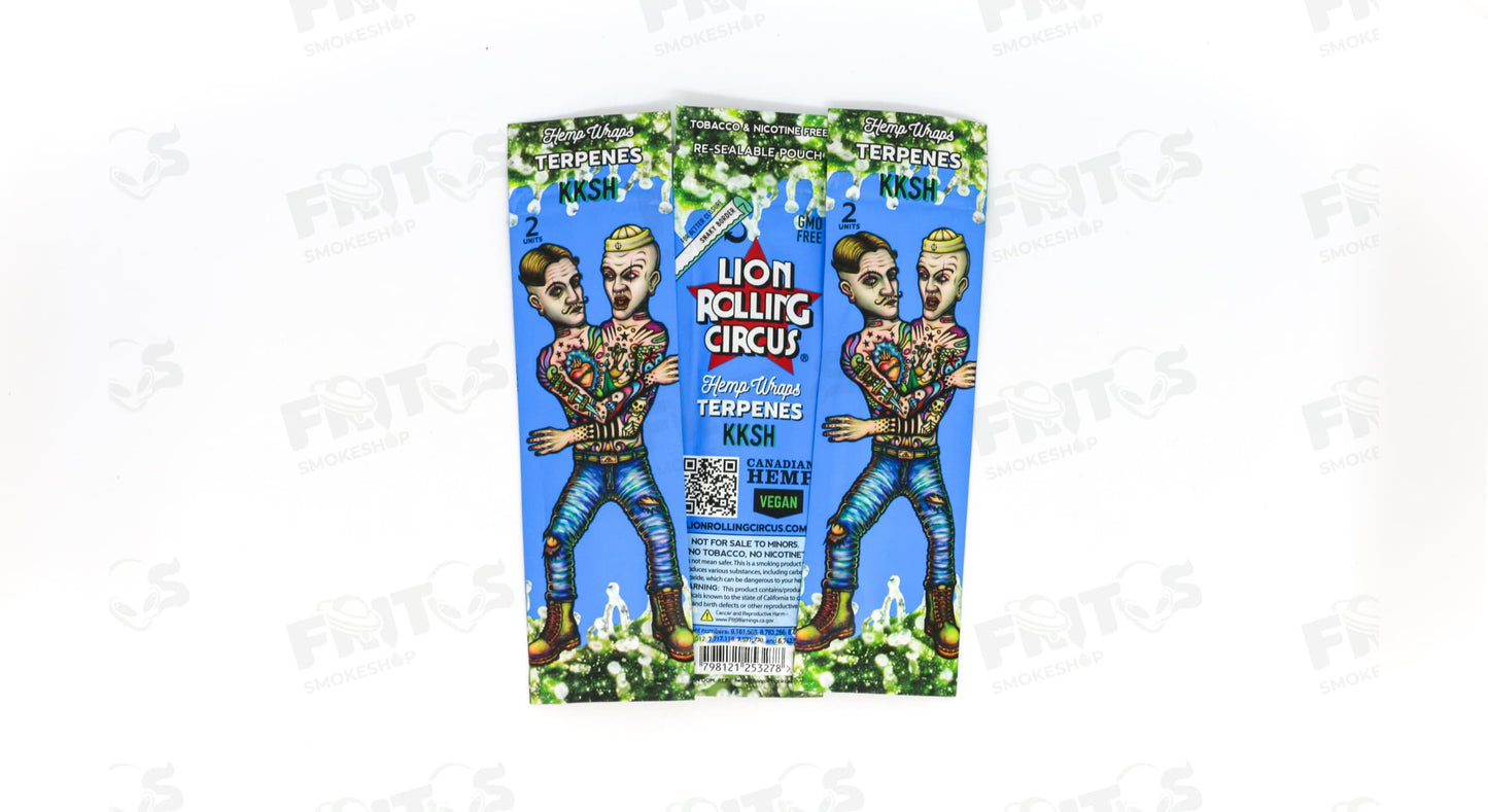 Blunts Lion Rolling Circus Terpenes King Size 2 pack - Fritos Club Smoke Shop