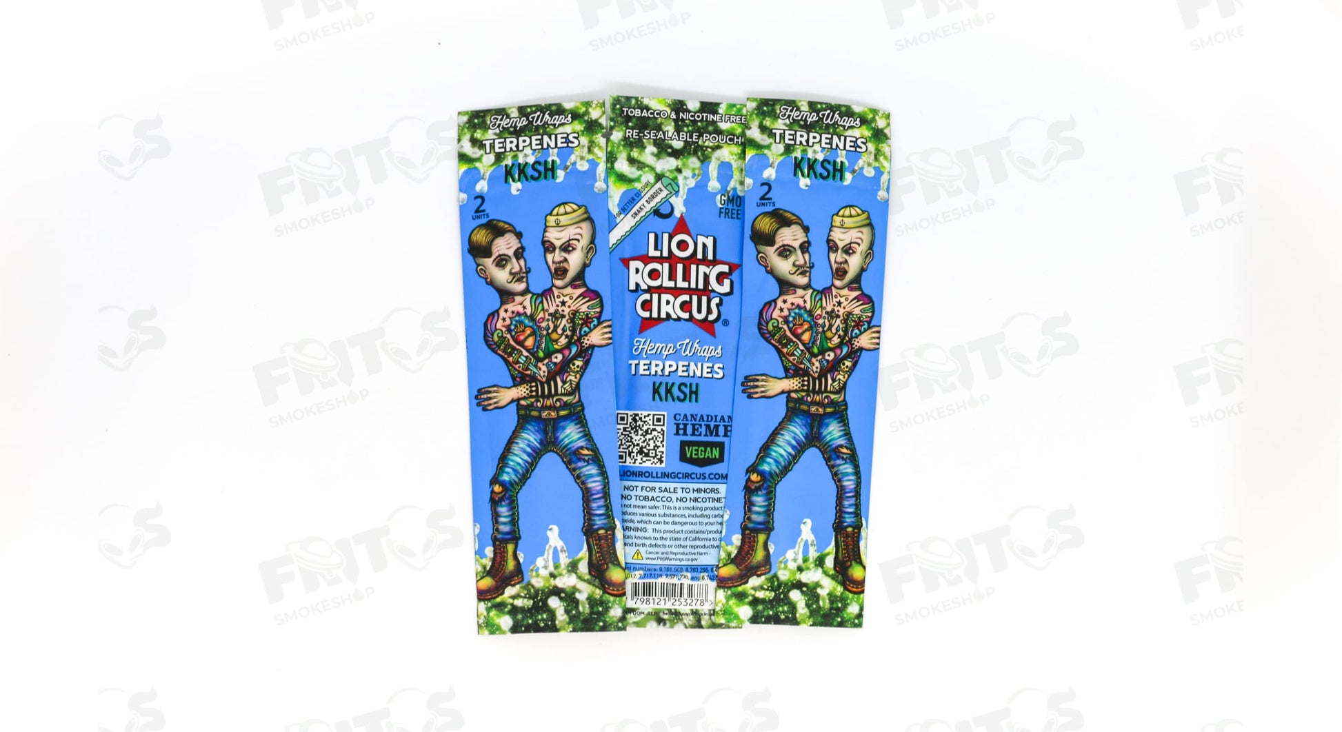 Blunts Lion Rolling Circus Terpenes King Size 2 pack - Fritos Club Smoke Shop