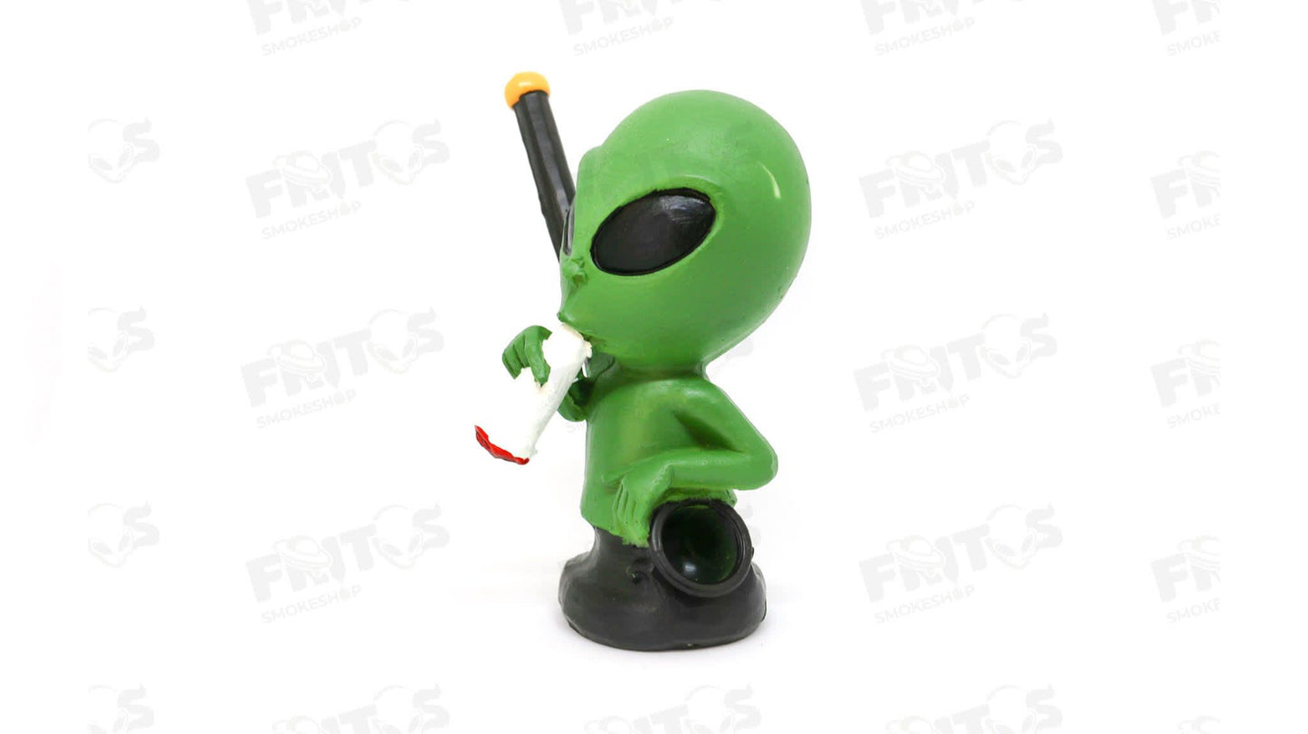 Pipa de resina Alien