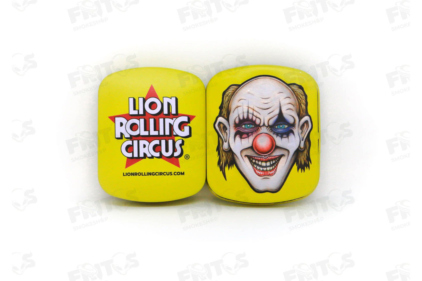 Contenedor Tin Box Lion Rolling Circus