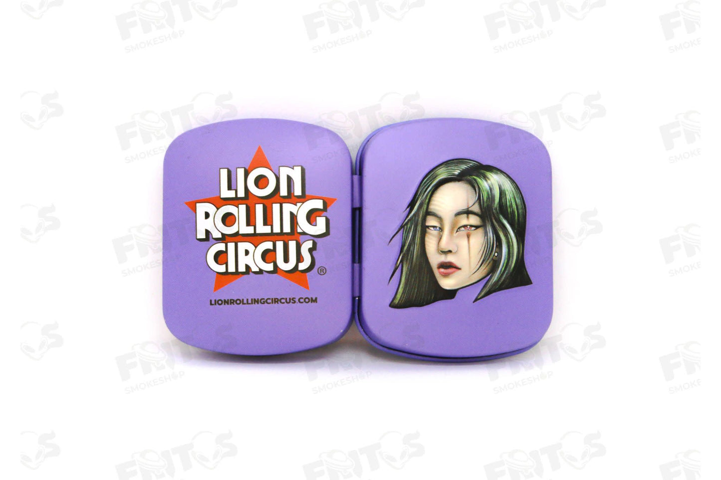 Contenedor Tin Box Lion Rolling Circus