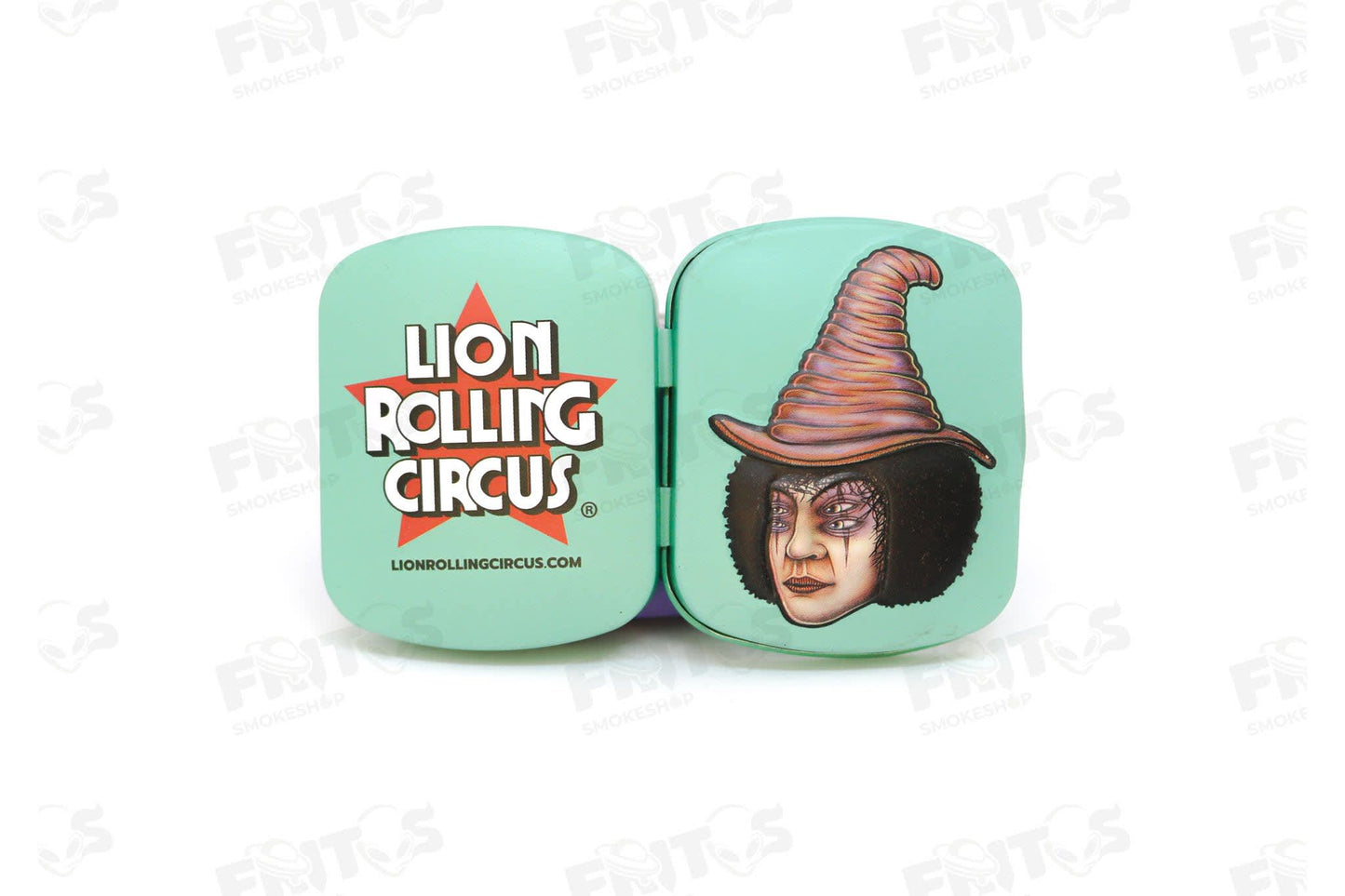 Contenedor Tin Box Lion Rolling Circus